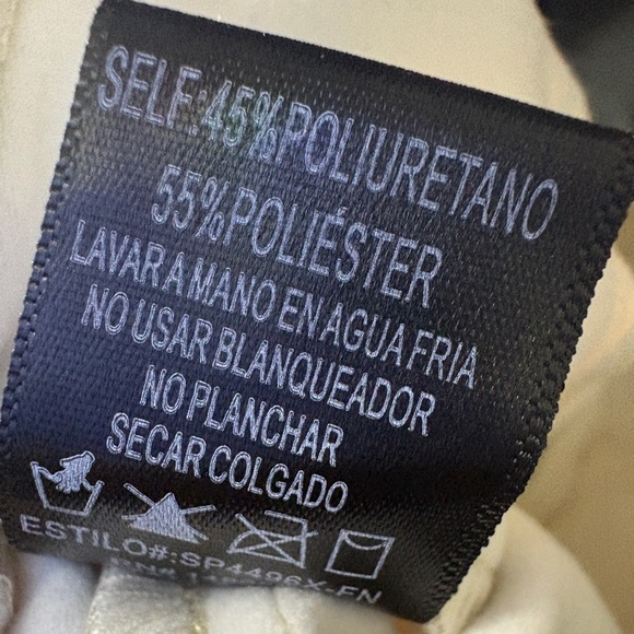 Fashionnova 2X Grab The Check PU Leather Pants - Ivory - Picture 6 of 7